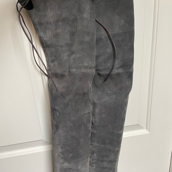 Stuart Weizmann Highland Suede Boot - Picture 2 of 9